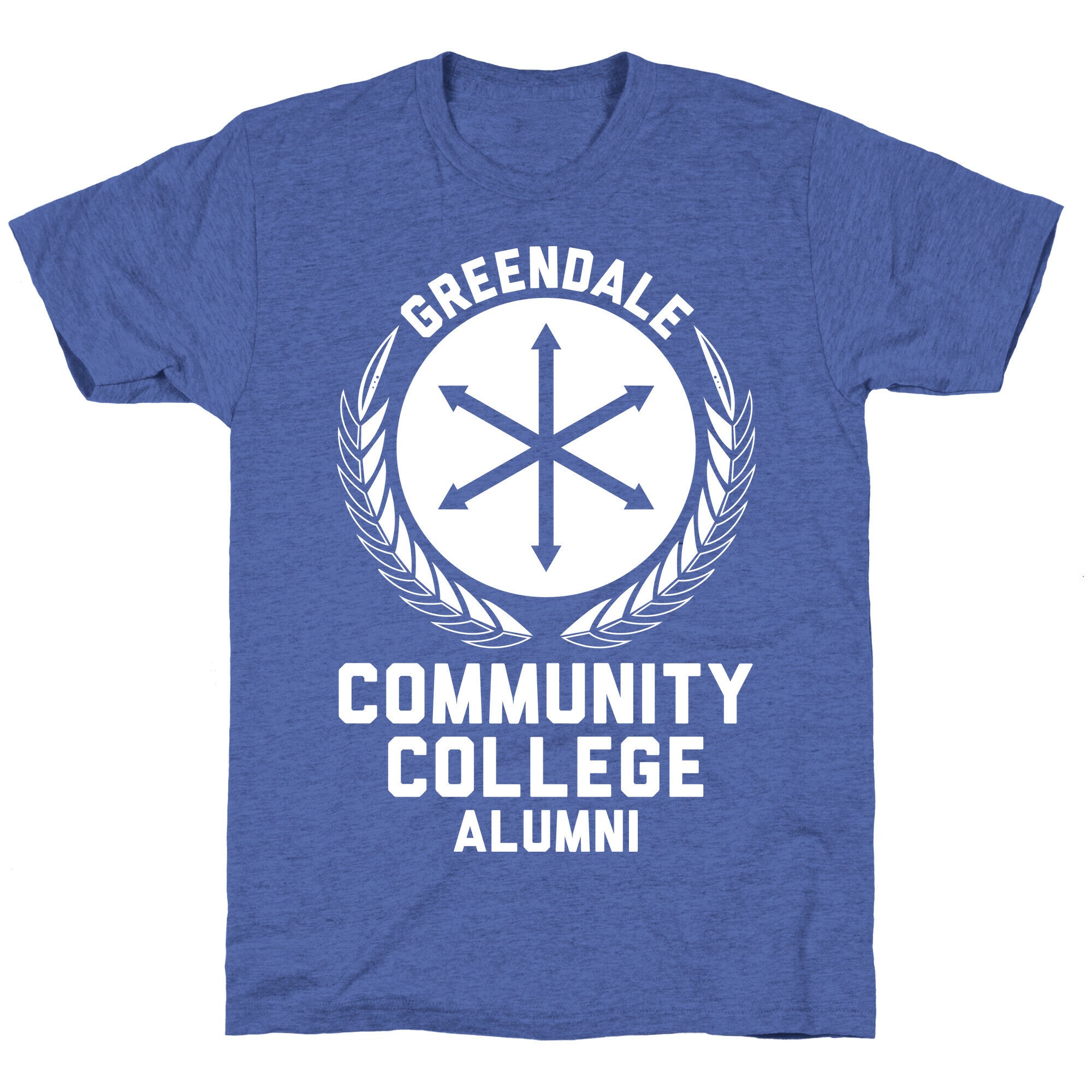 Greendale Community College Alumni Unisex Triblend Tee